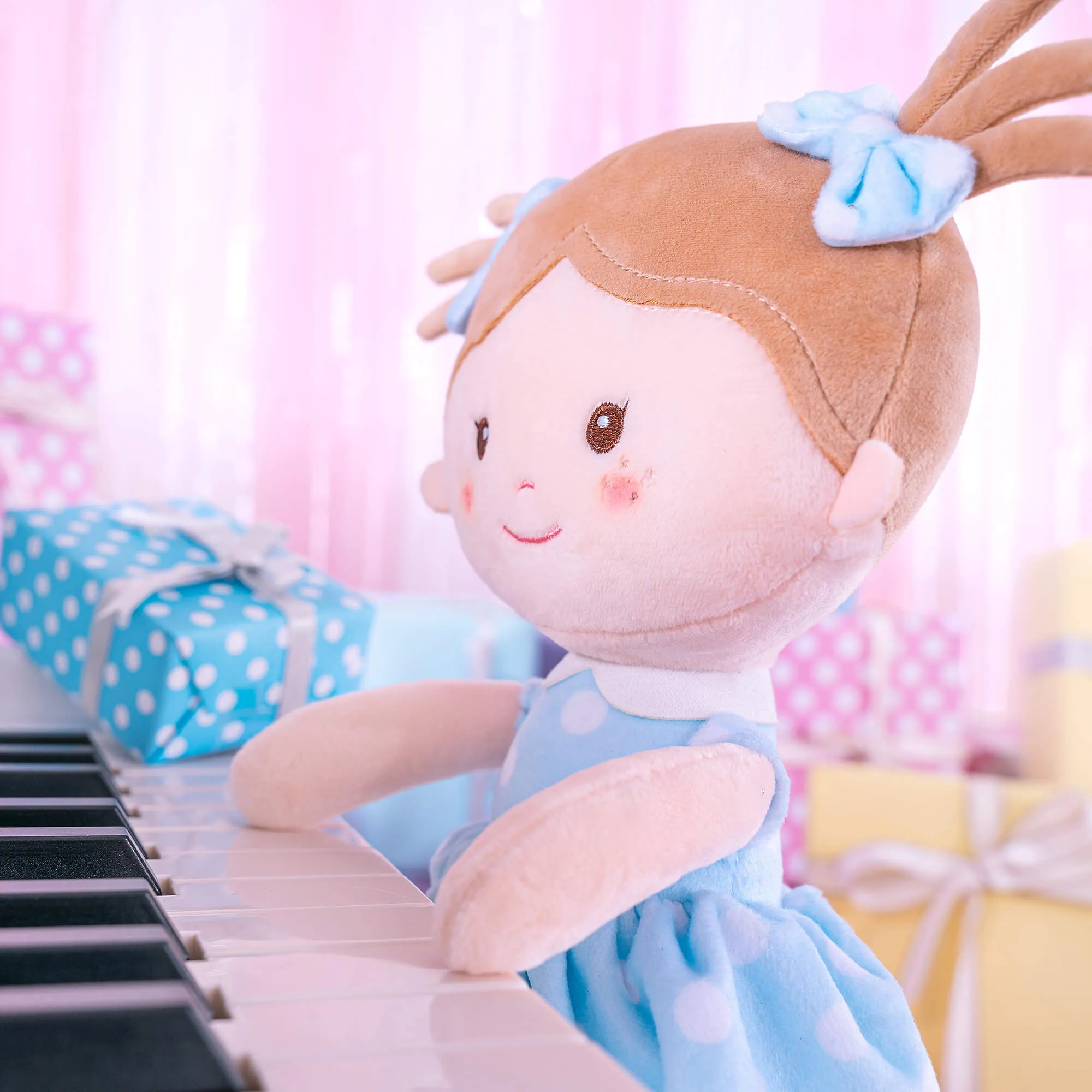 Onetoo 13-inch Personalized Polka Dot Series Dolls Girl Gifts
