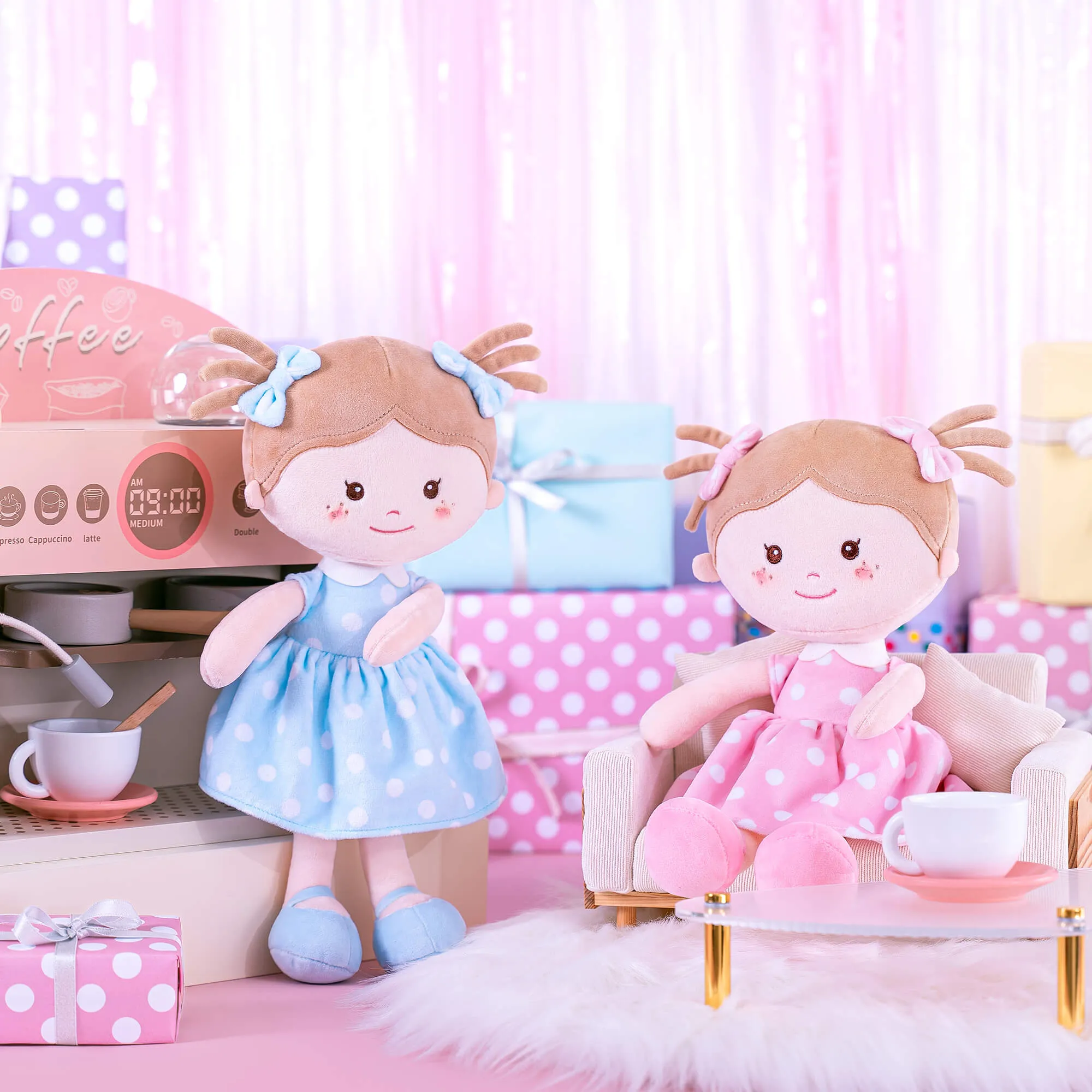 Onetoo 13-inch Personalized Polka Dot Series Dolls Girl Gifts