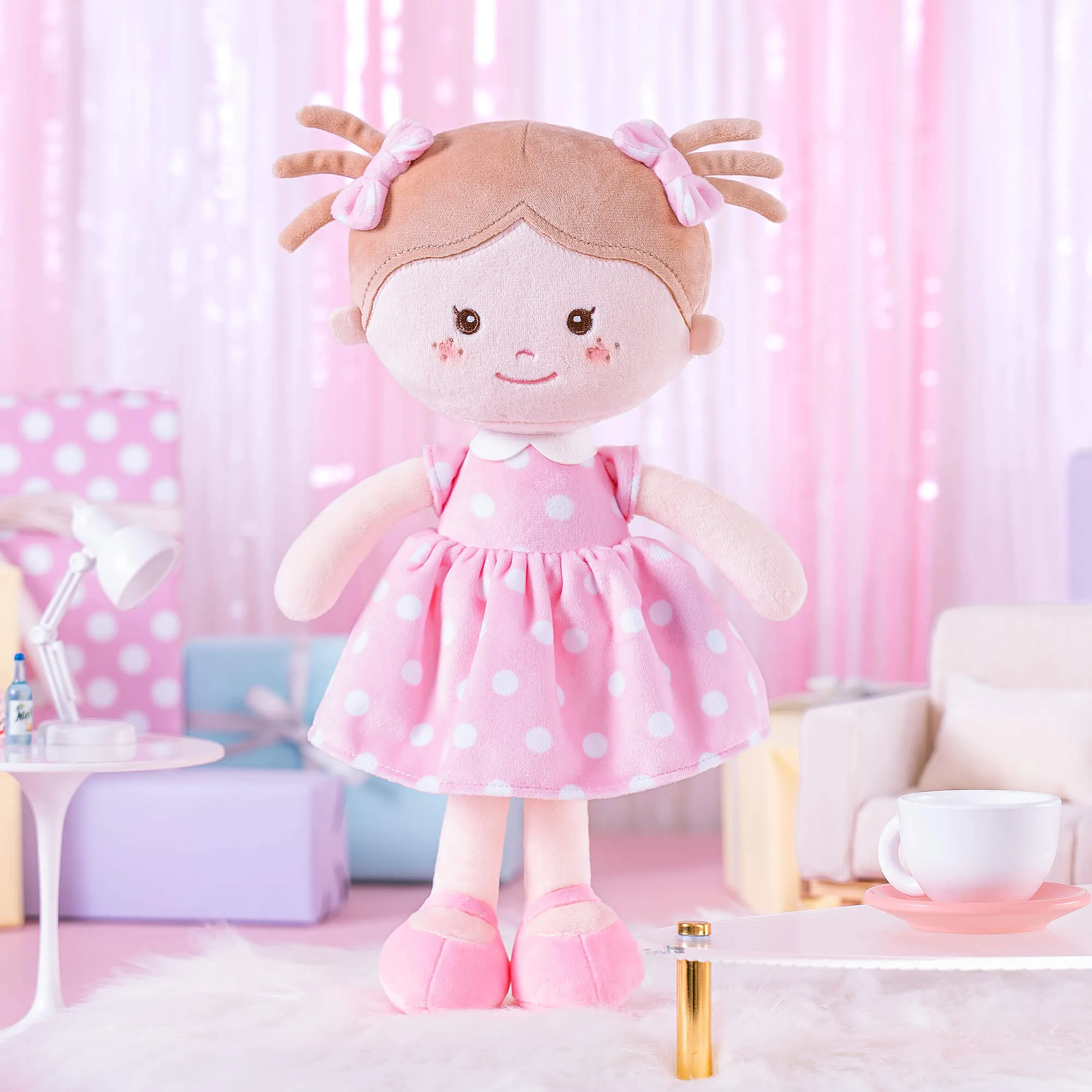 Onetoo 13-inch Personalized Polka Dot Series Dolls Girl Gifts