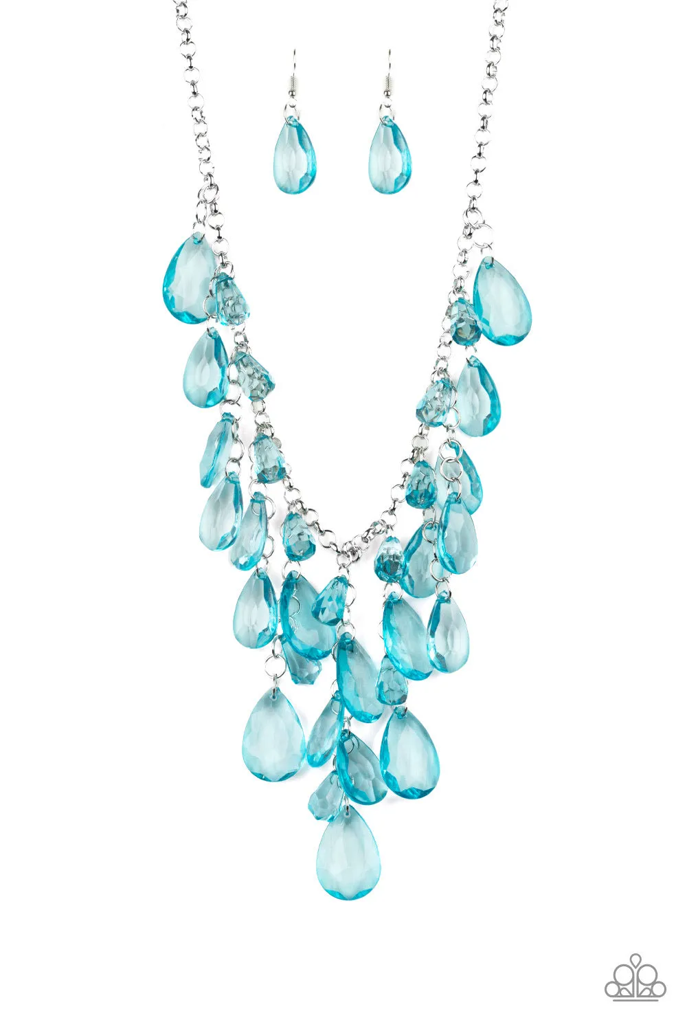 Paparazzi Irresistible Iridescence Necklace Blue