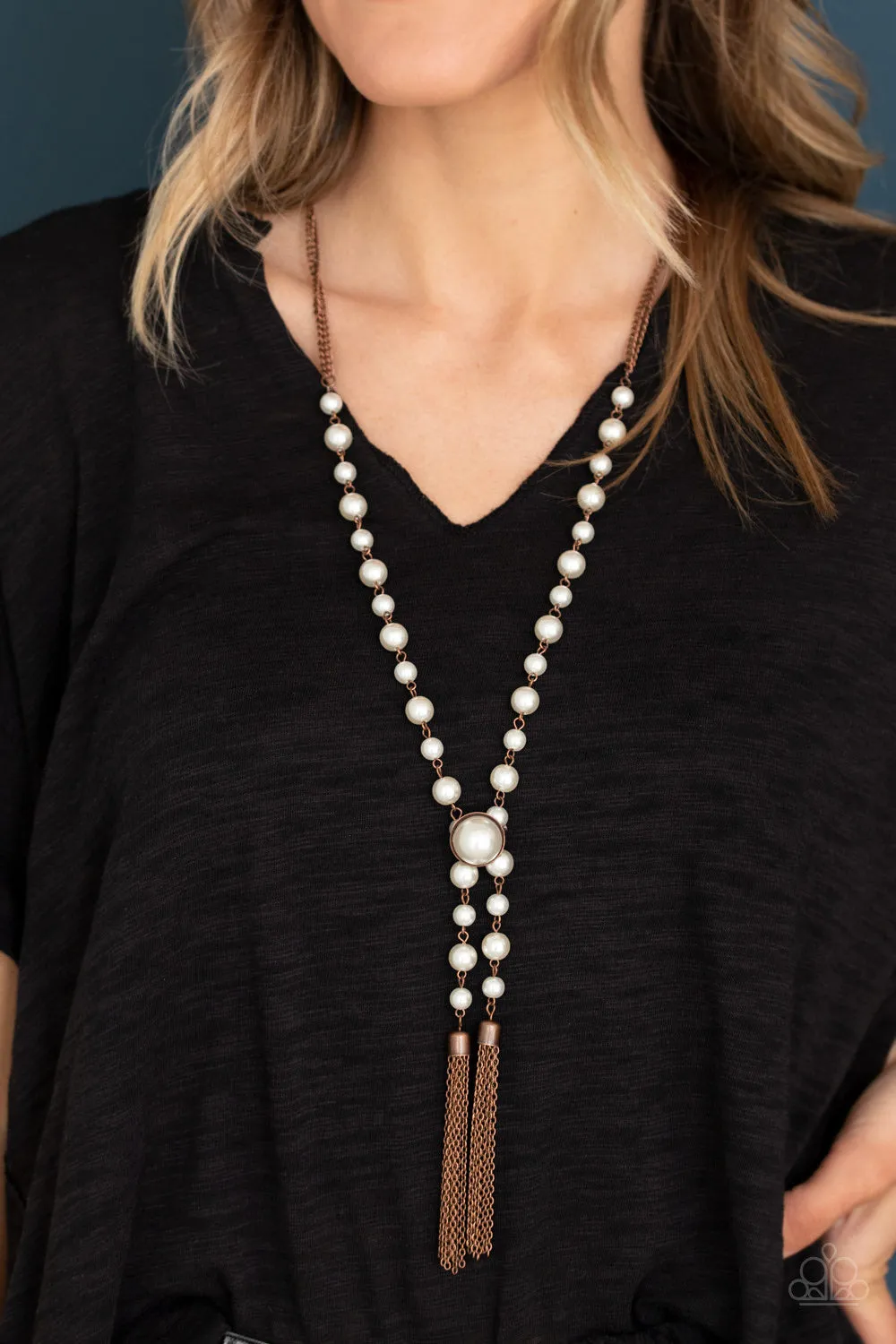 Paparazzi Vintage Diva Necklace Copper