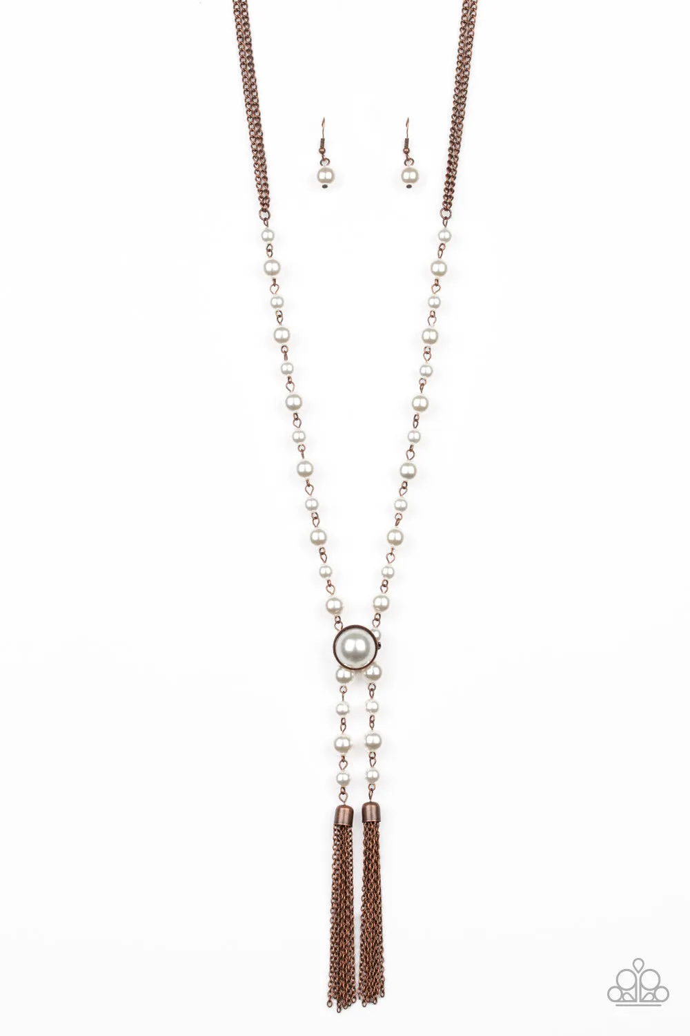 Paparazzi Vintage Diva Necklace Copper
