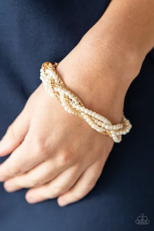 Paparazzi Vintage Variation - Gold Bracelet