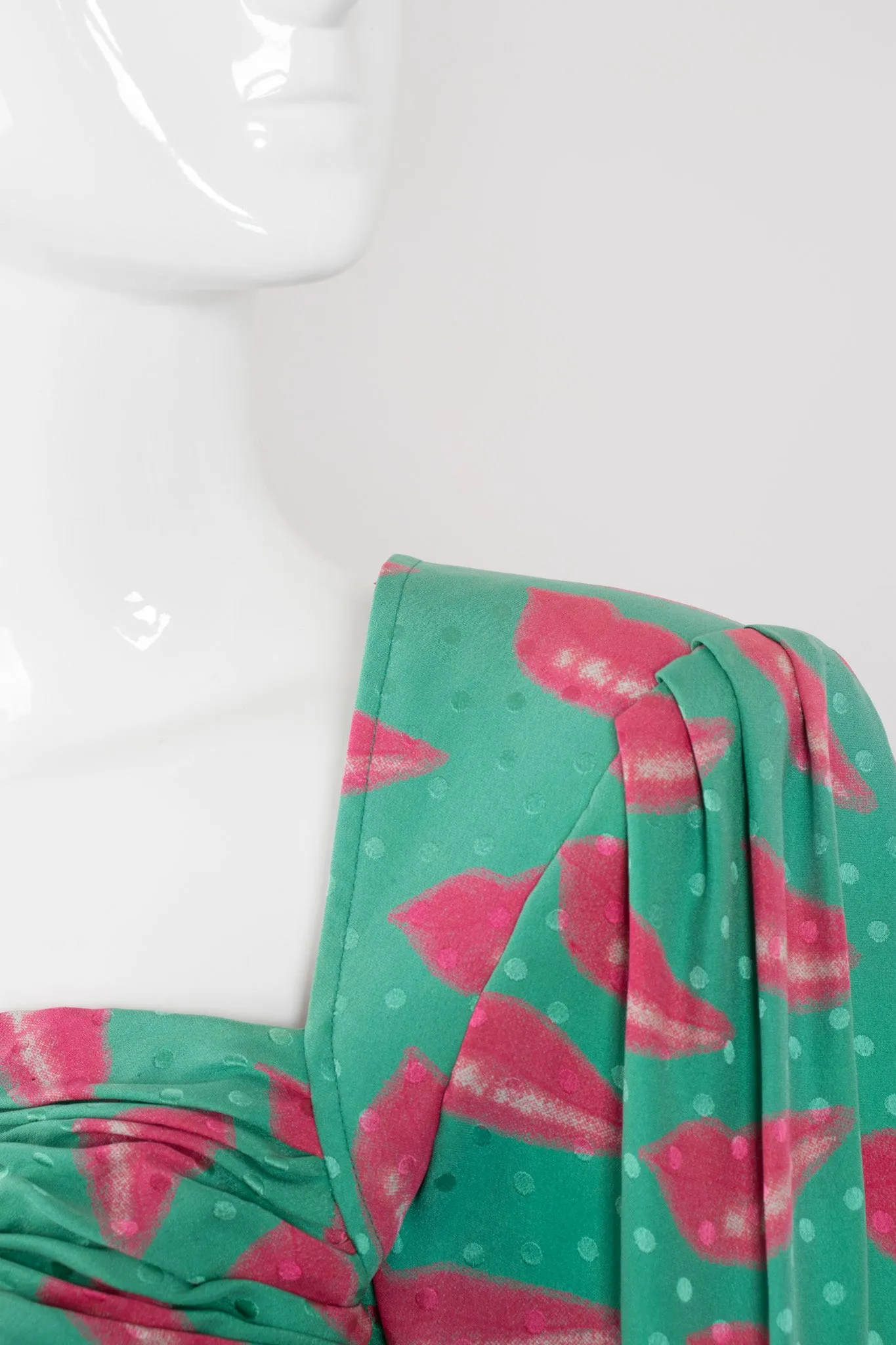 Parallèle Lip Print Dress