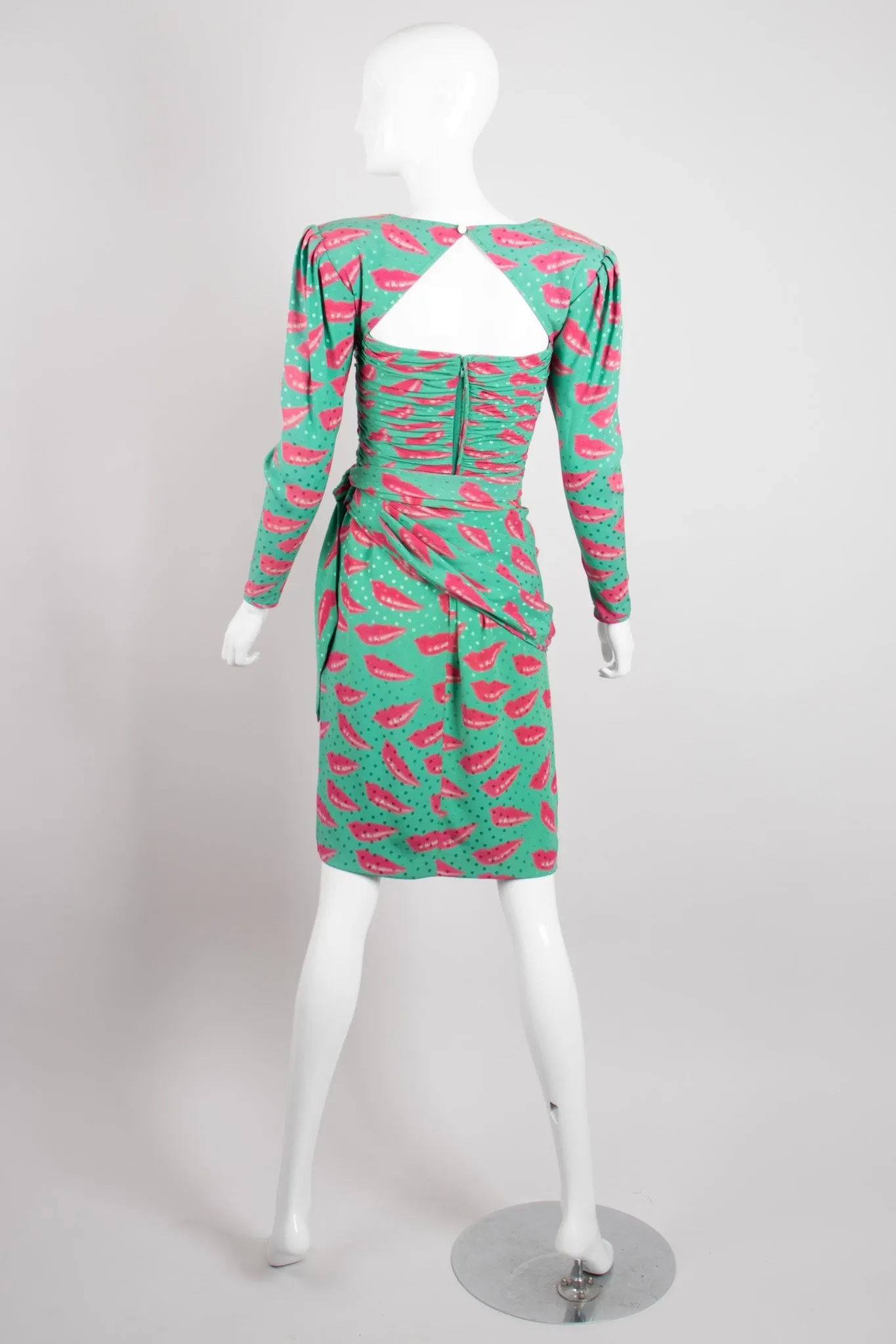 Parallèle Lip Print Dress