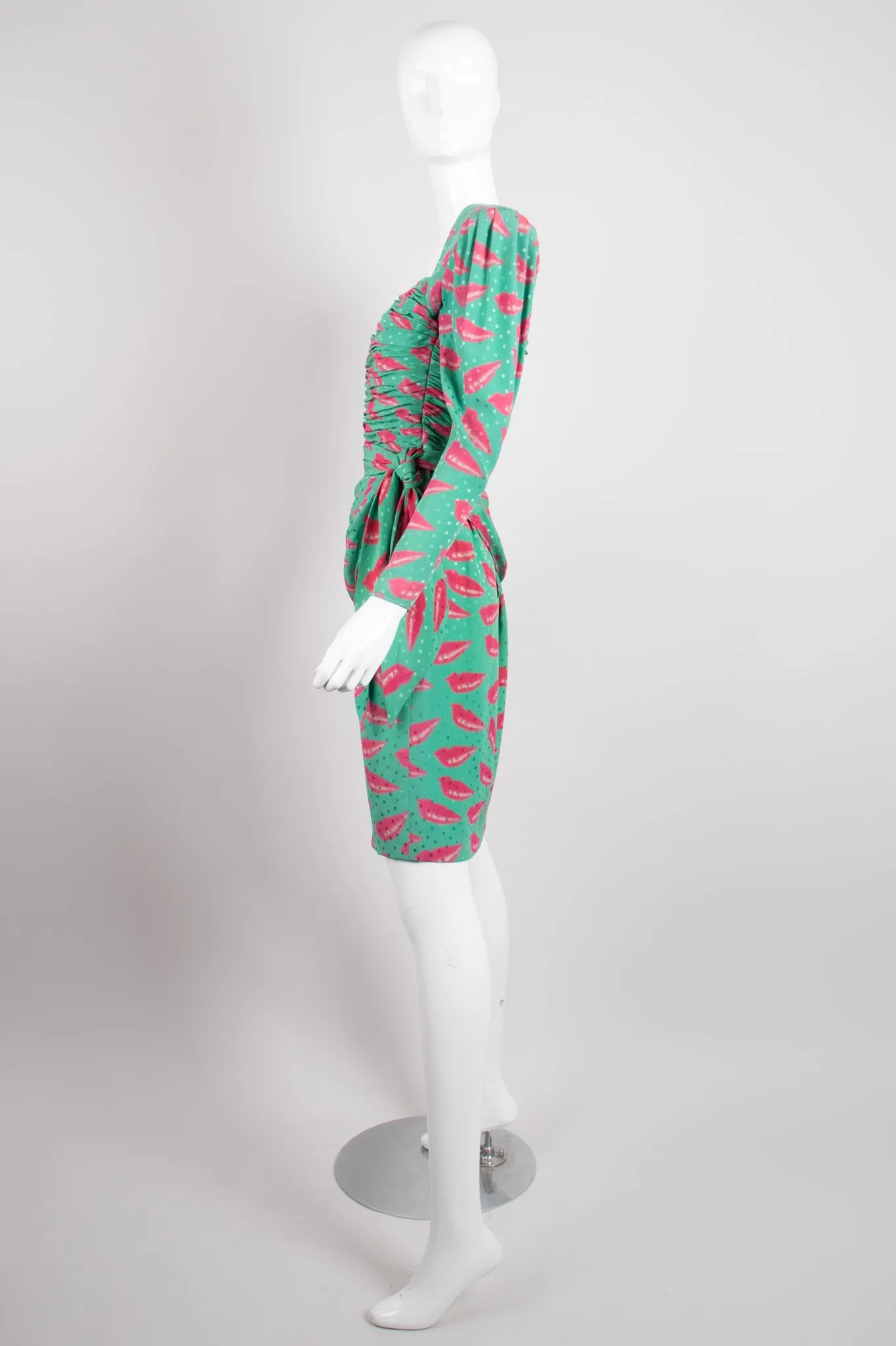 Parallèle Lip Print Dress