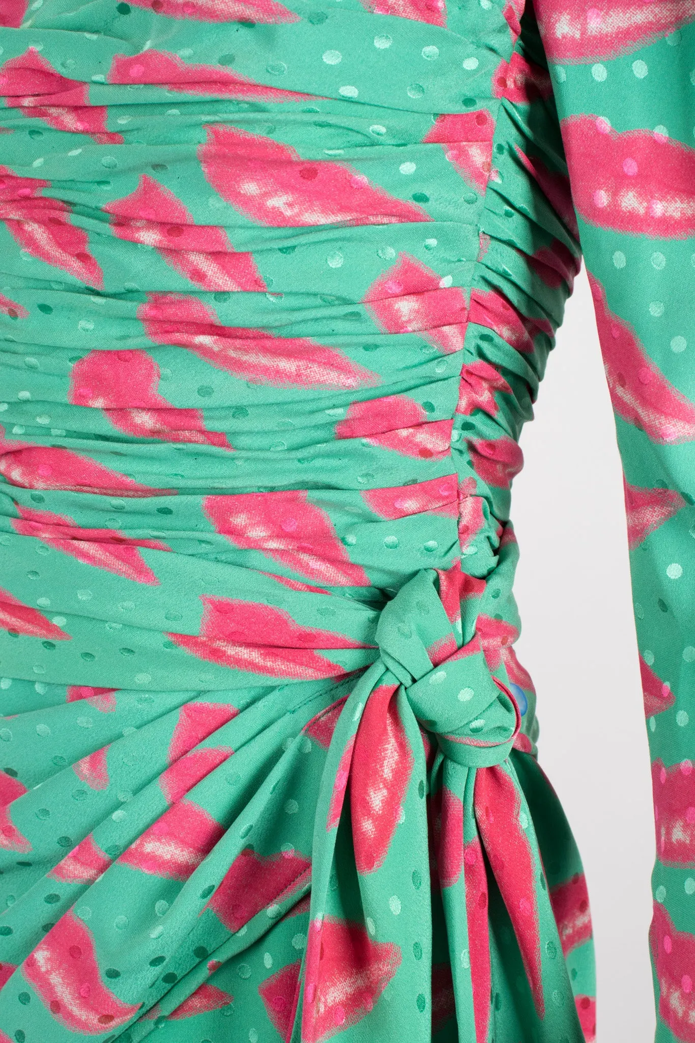 Parallèle Lip Print Dress
