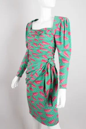 Parallèle Lip Print Dress