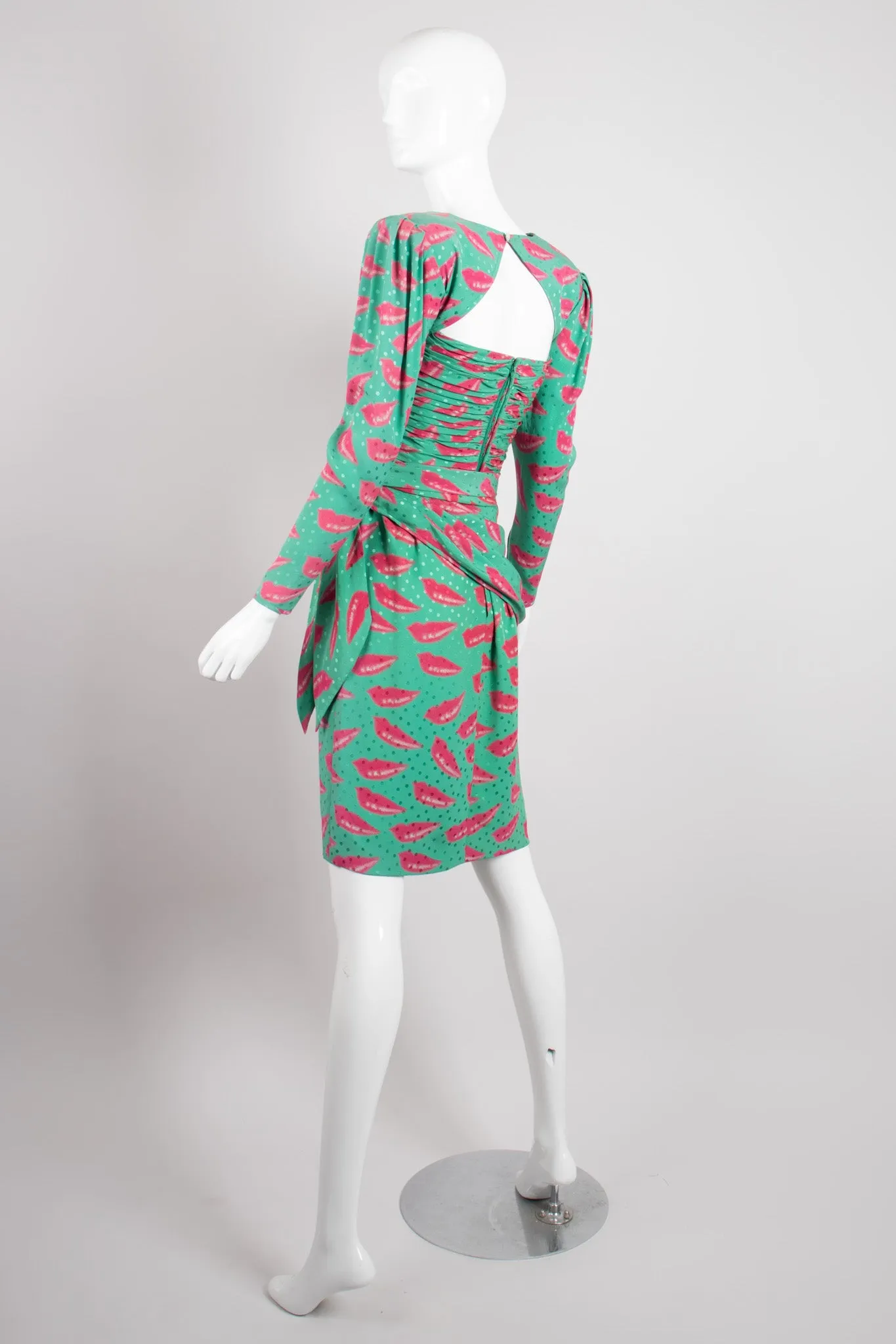 Parallèle Lip Print Dress