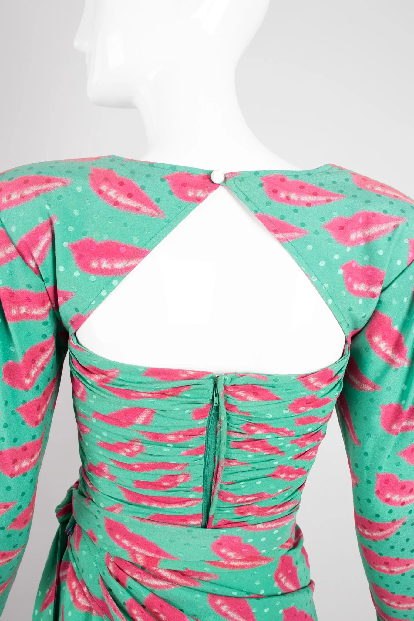 Parallèle Lip Print Dress
