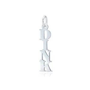 Pickleball Pendant | Dink in White Gold