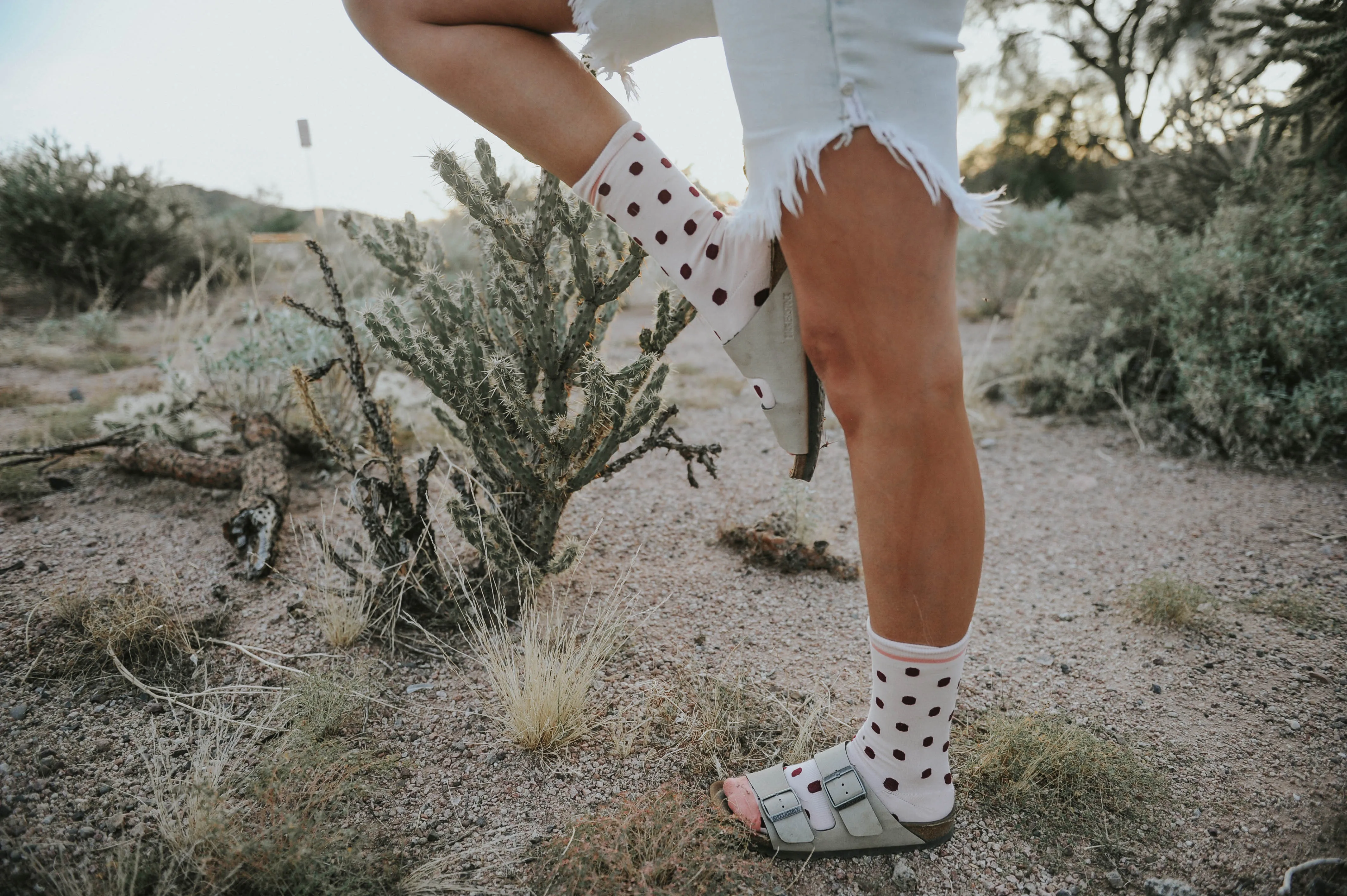 Pink Polka Dot Crew