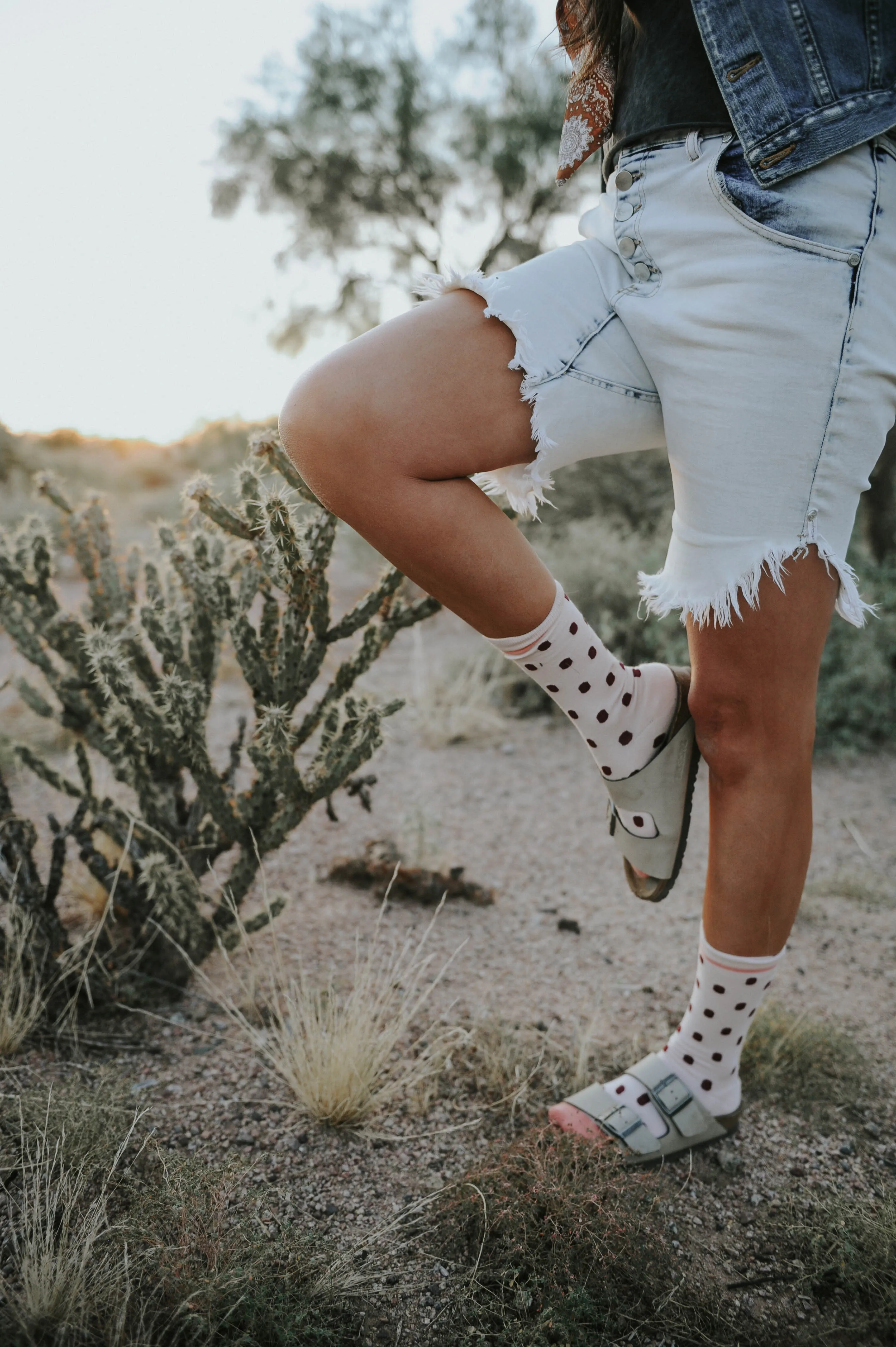 Pink Polka Dot Crew