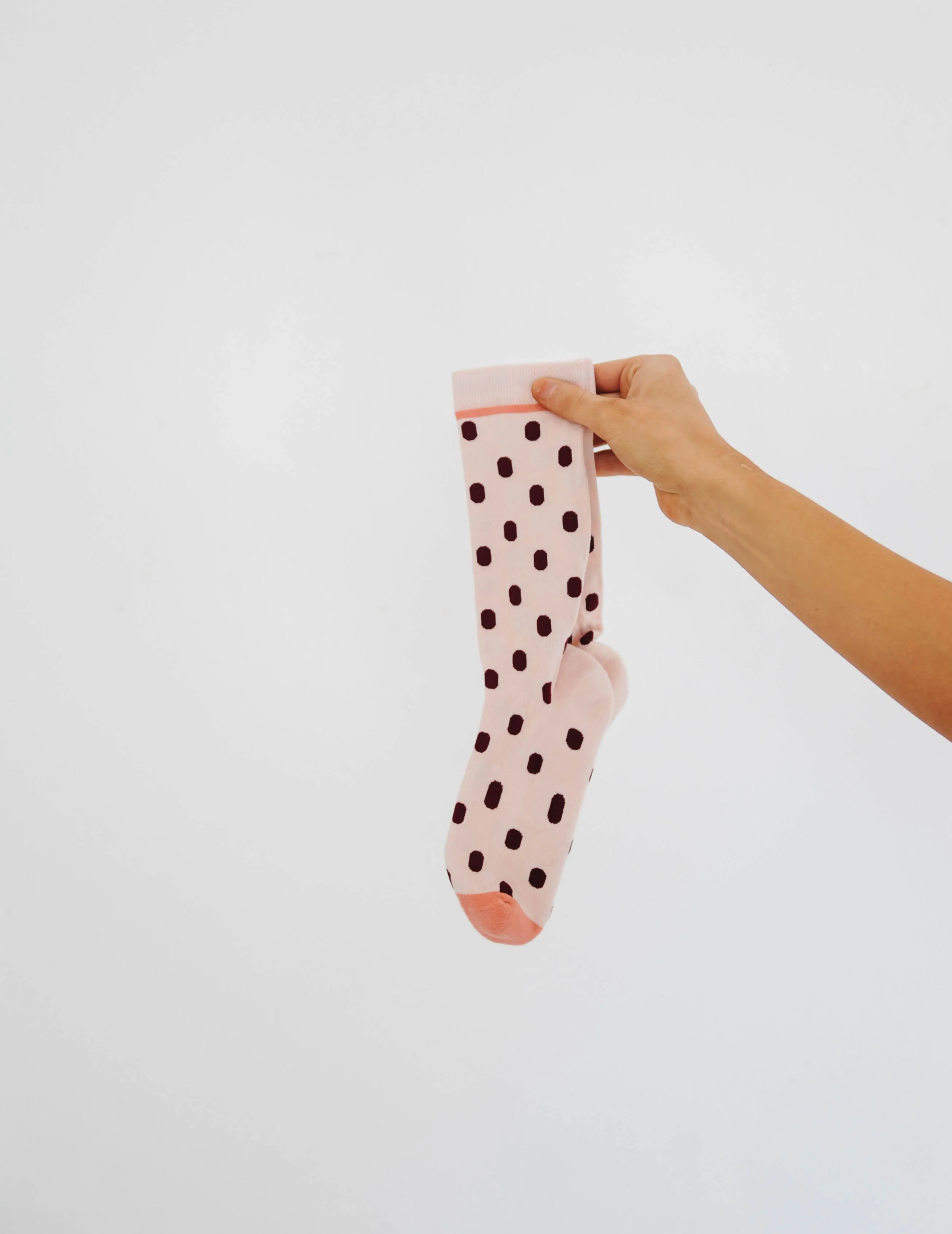 Pink Polka Dot Crew