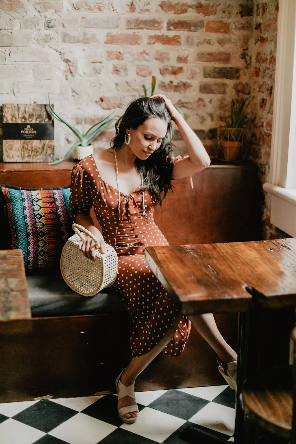 PRETTY JULIA POLKA DOT DRESS