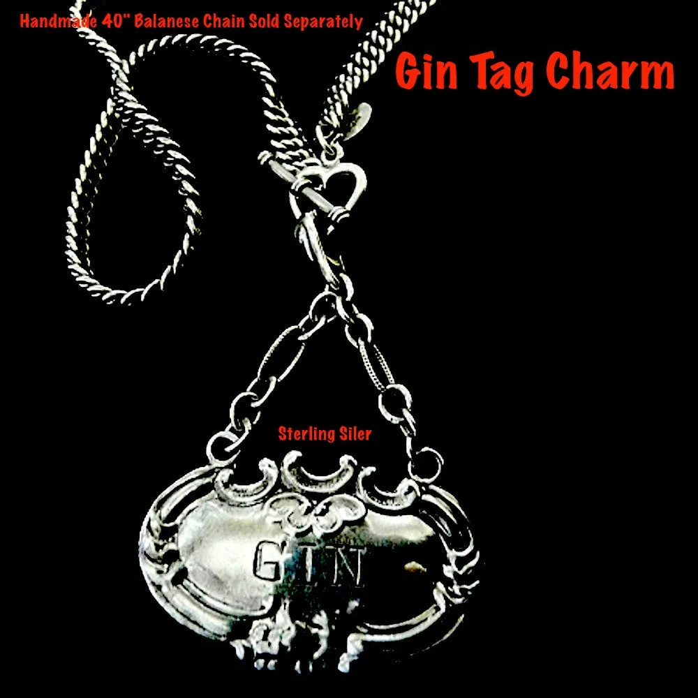 "Cheers" Bottle Tag Charm
