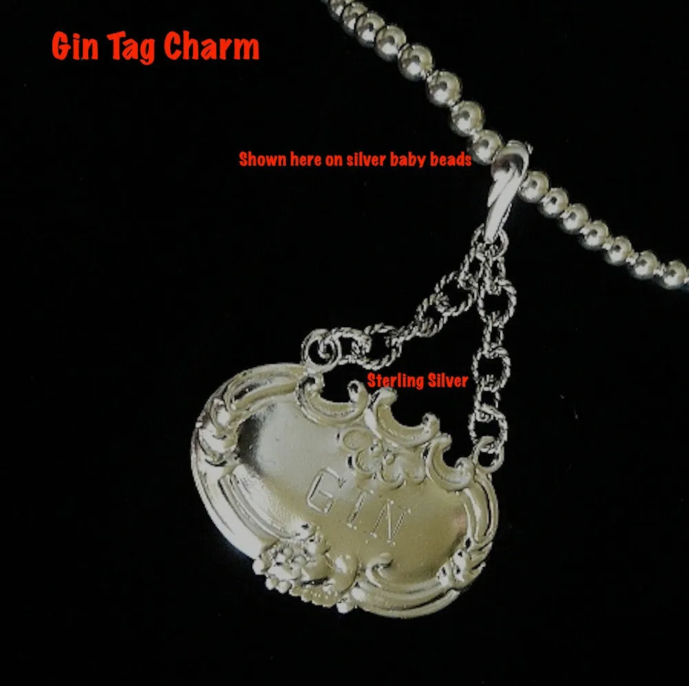 "Cheers" Bottle Tag Charm