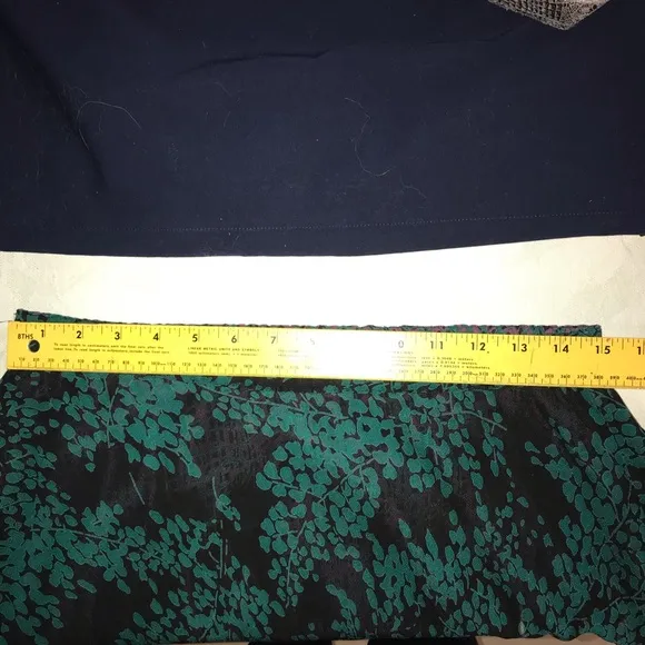 Reversible Floral Maxi Skirt, Size M/L