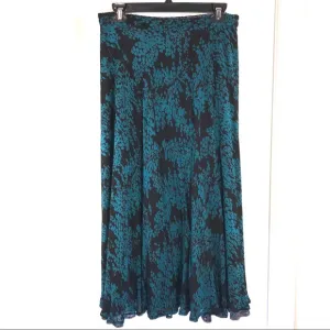 Reversible Floral Maxi Skirt, Size M/L