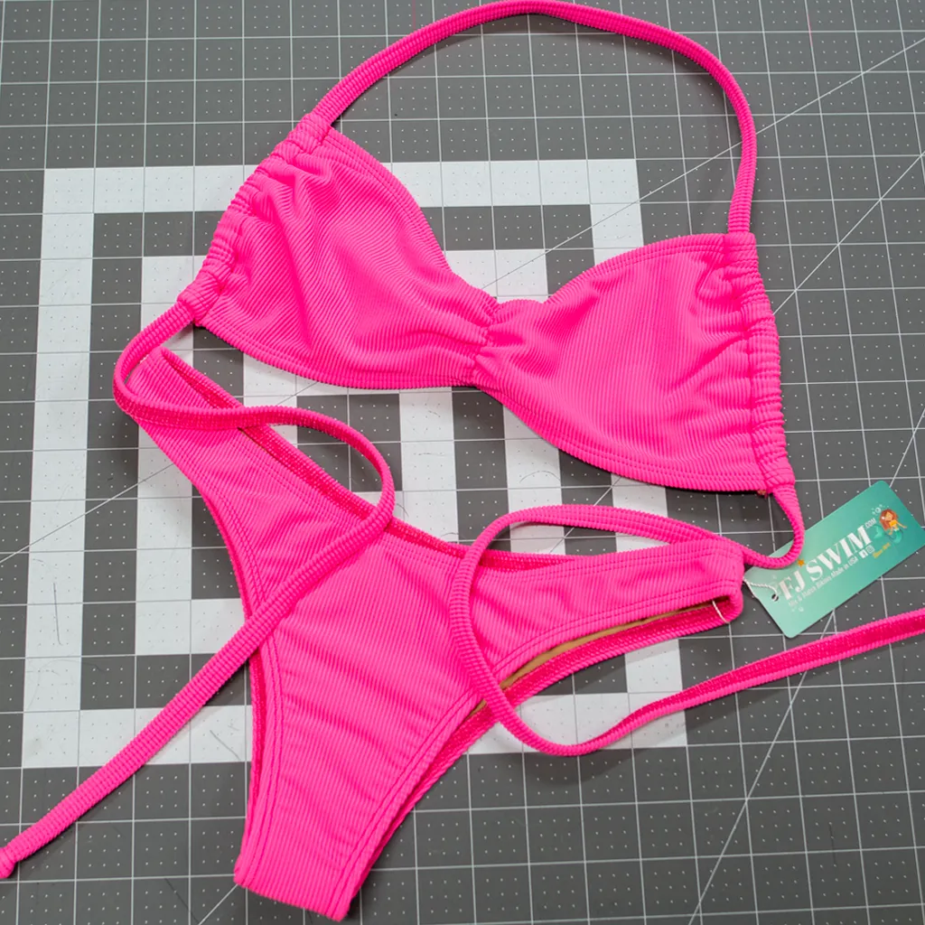 Ribbed Barbie Pink Jade Top