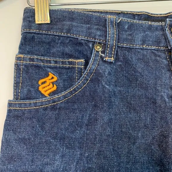 ROCAWEAR 90s Vintage Original Fit High Rise 100% Cotton Denim Sz 14 Waist 29