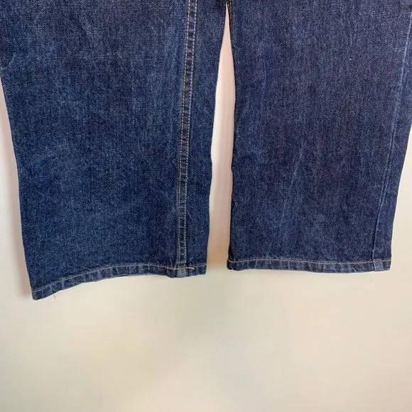 ROCAWEAR 90s Vintage Original Fit High Rise 100% Cotton Denim Sz 14 Waist 29