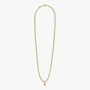 ROPE CHAIN  - 50 CM | GOLD
