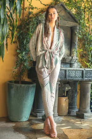 Saint-Tropez Satin Jumpsuit