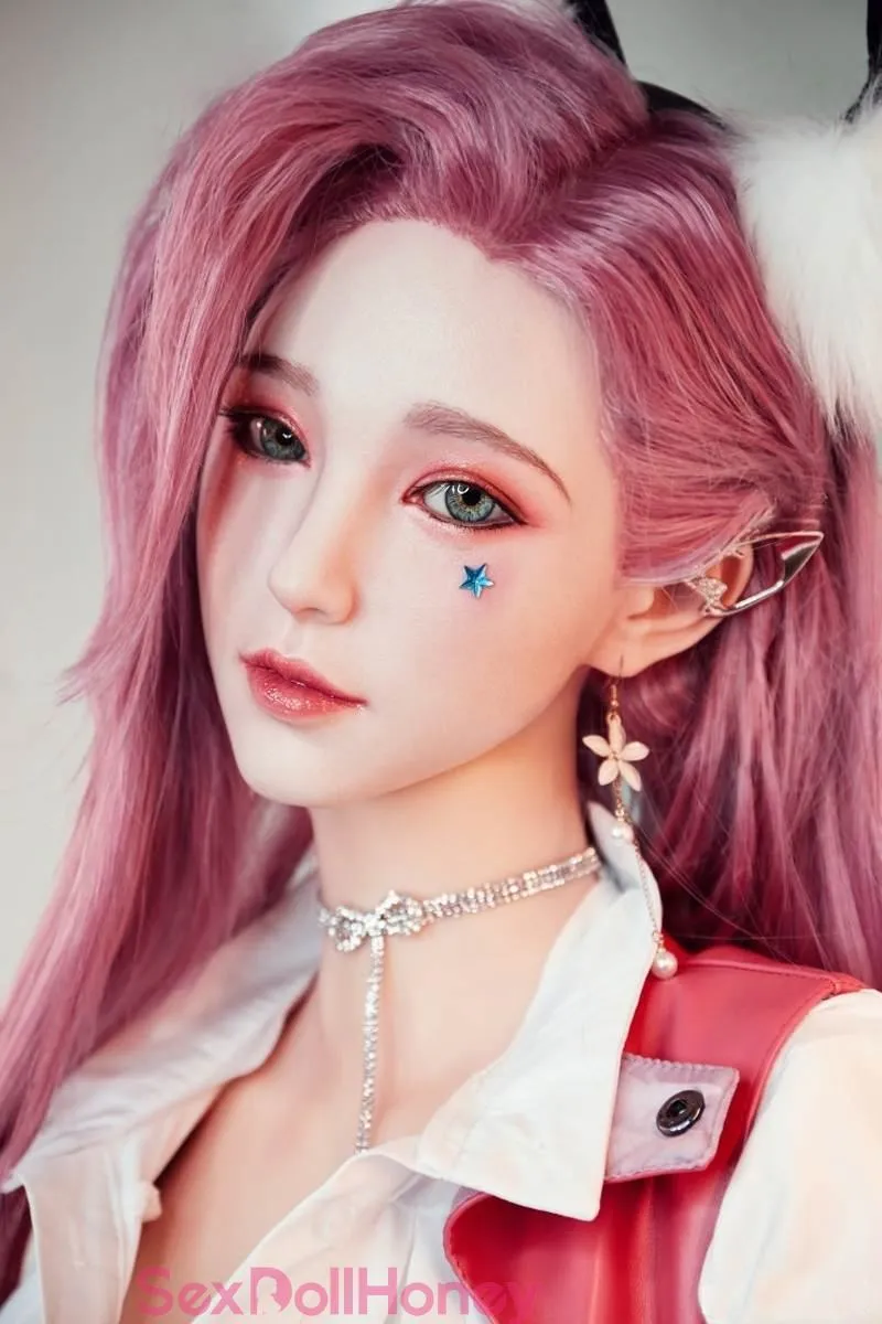 Saner 171cm/5ft 6 D-Cup Saner Silicone Head Sex Doll