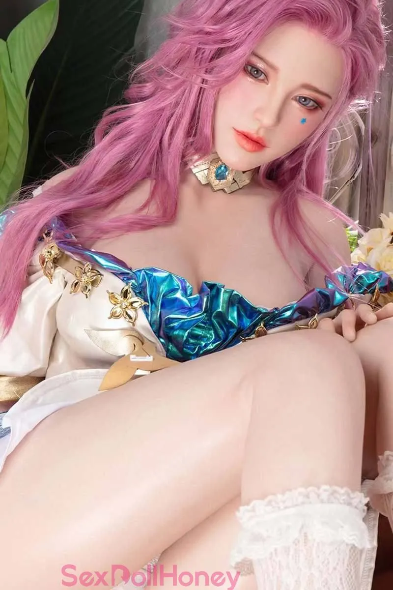 Saner 171cm/5ft 6 D-Cup Saner Silicone Head Sex Doll