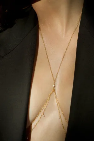Sasha Pearl Shaker Body Chain