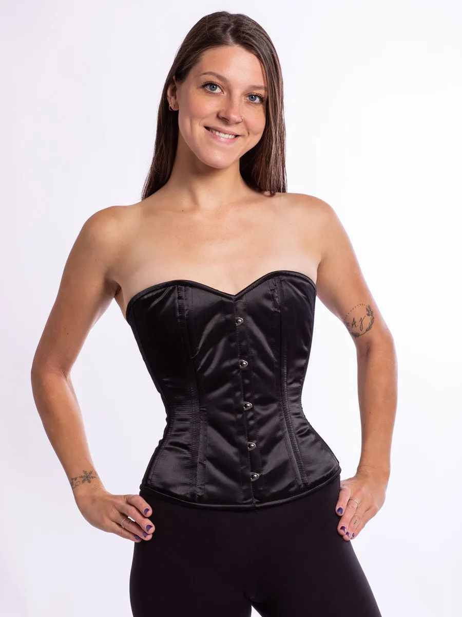 Satin Romantic Curve Standard Overbust Corset : CS-411