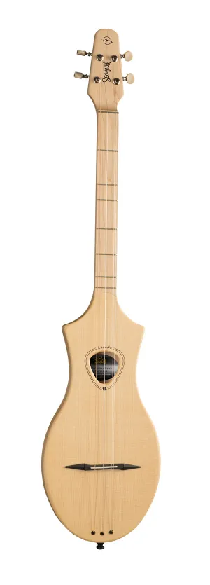 Seagull 042524 M4 Spruce Merlin Dulcimer Electric EQ MADE In CANADA