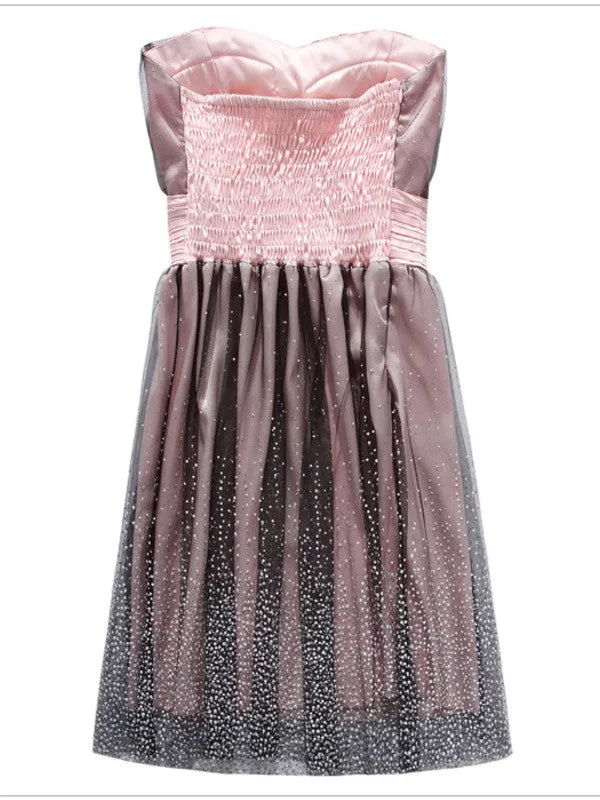 shimmering fantasy tube dress