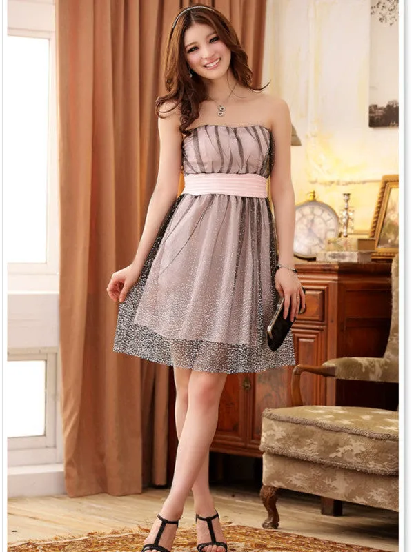 shimmering fantasy tube dress