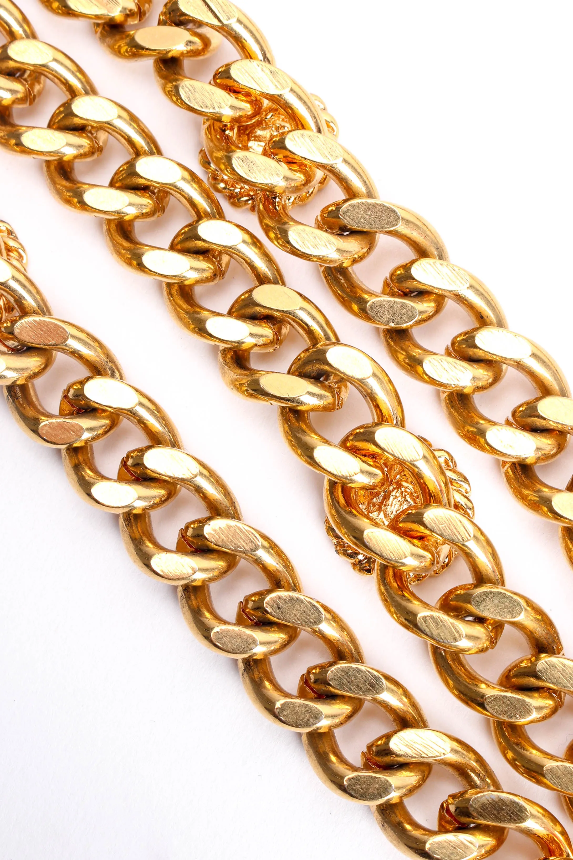 Signature "SJ" Tiered Link Necklace