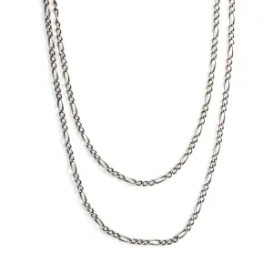 Silver Figaro Chain
