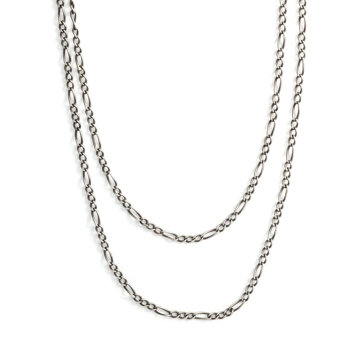 Silver Figaro Chain