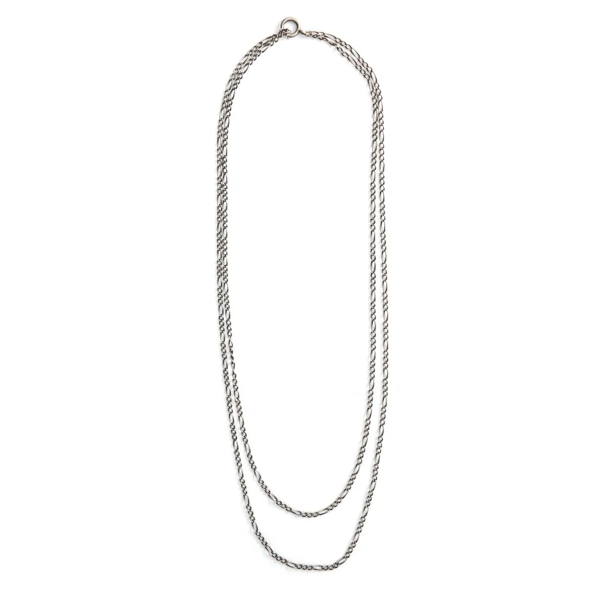 Silver Figaro Chain