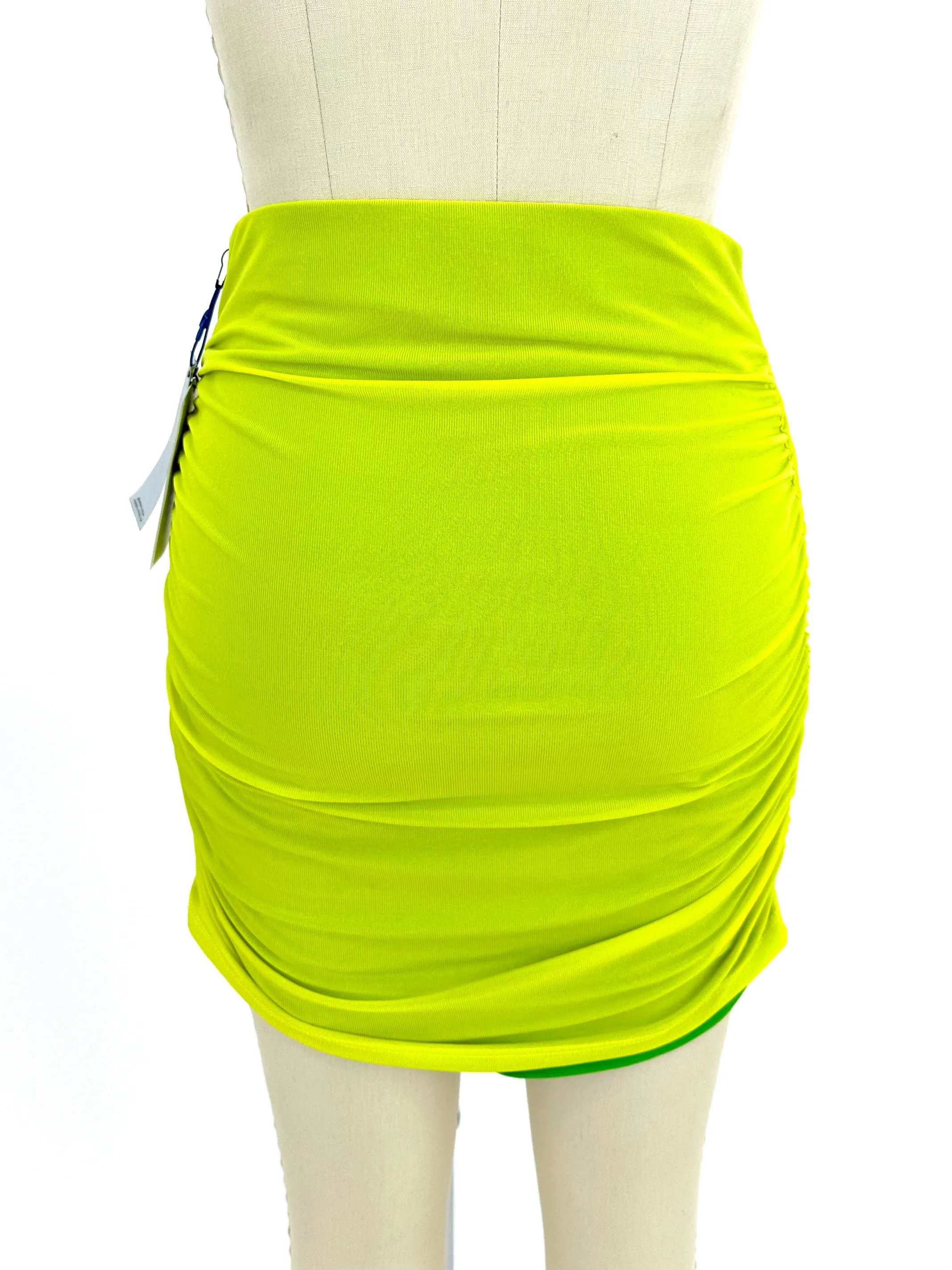 Simon Miller Mesh Lime Skirt Set