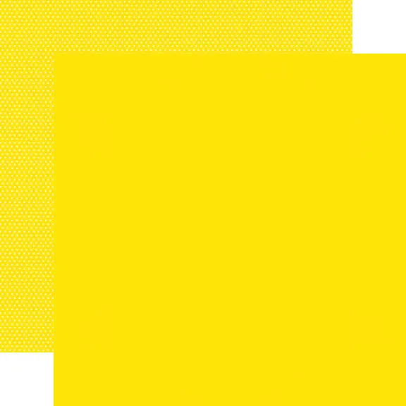 Simple Stories - Color Vibe - Brights - 12x12 Single Sheet - Yellow
