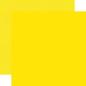 Simple Stories - Color Vibe - Brights - 12x12 Single Sheet - Yellow