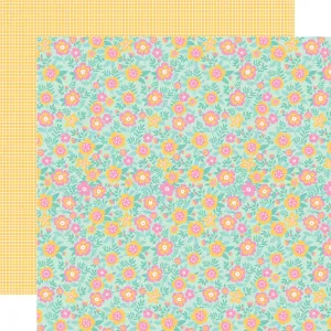 Simple Stories -Crafty Things - 12x12 Single Sheet - Cute & Happy