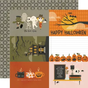Simple Stories - FaBOOlous - 12x12 Single Sheet - 4x6 Elements