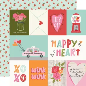 Simple Stories - Heartstrings - 12x12 Single Sheet - Elements 2