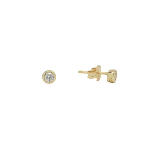 Single CZ Studs