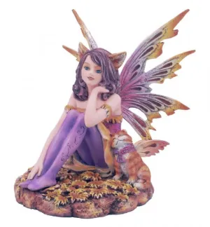 Sitting Cat Fairy