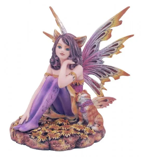 Sitting Cat Fairy