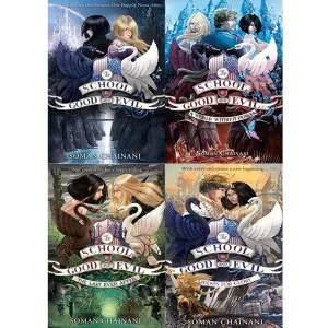 Soman chainani school for good and evil series 4 books collection set
