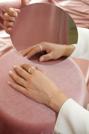 Sophia Pearl Hand Chain